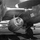 The Passenger pod was carried between the fuselage and engine nacelle.